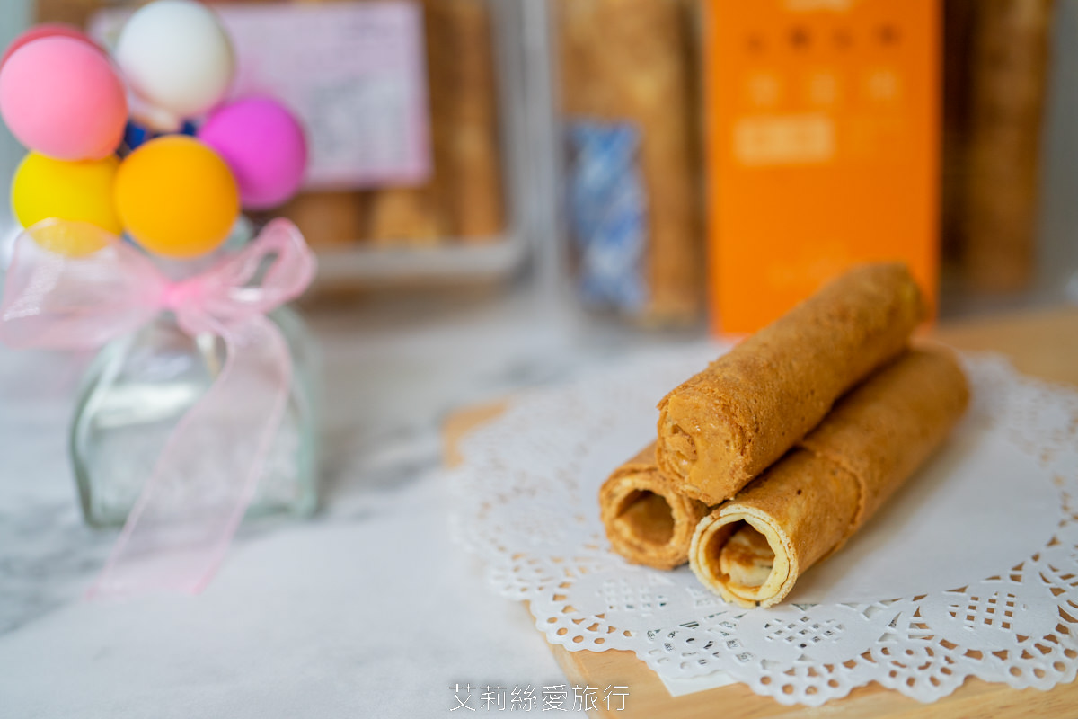 台中必買伴手禮推薦！超人氣團購美食 台灣女神厚蛋捲 健康無添加美味厚蛋捲、酥鬆脆口低糖法國奶油曲奇餅 大甲名產
