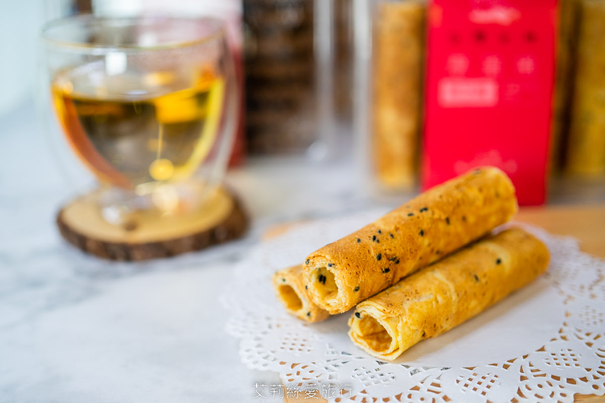 台中必買伴手禮推薦！超人氣團購美食 台灣女神厚蛋捲 健康無添加美味厚蛋捲、酥鬆脆口低糖法國奶油曲奇餅 大甲名產