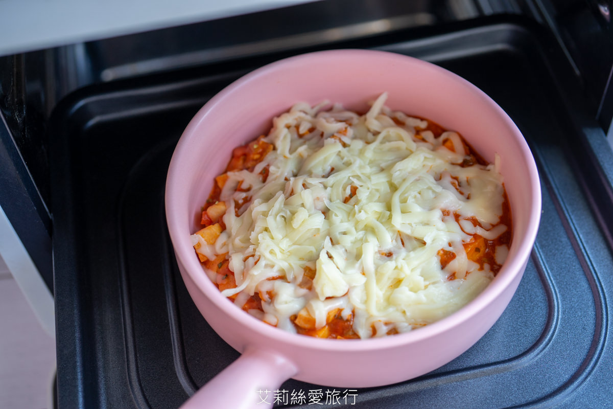 食譜》焗烤蕃茄肉醬杏鮑菇 簡單易學烤箱料理