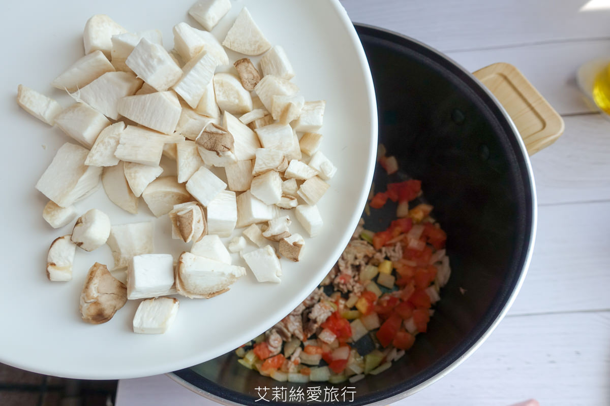 食譜》焗烤蕃茄肉醬杏鮑菇 簡單易學烤箱料理