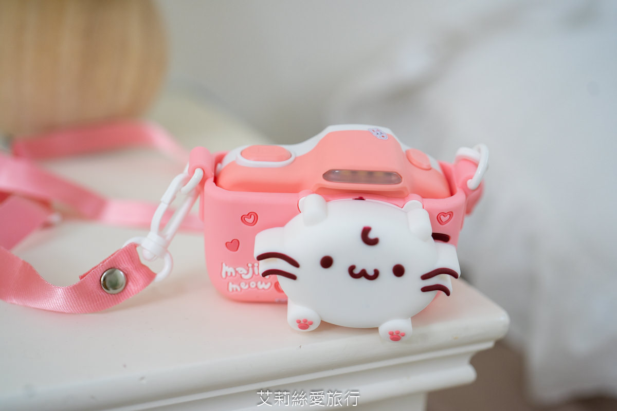 兒童禮物推薦 麻吉貓兒童相機 大螢幕4,000萬高畫質 前後雙鏡頭 可愛圖框 超萌麻吉貓正版授權