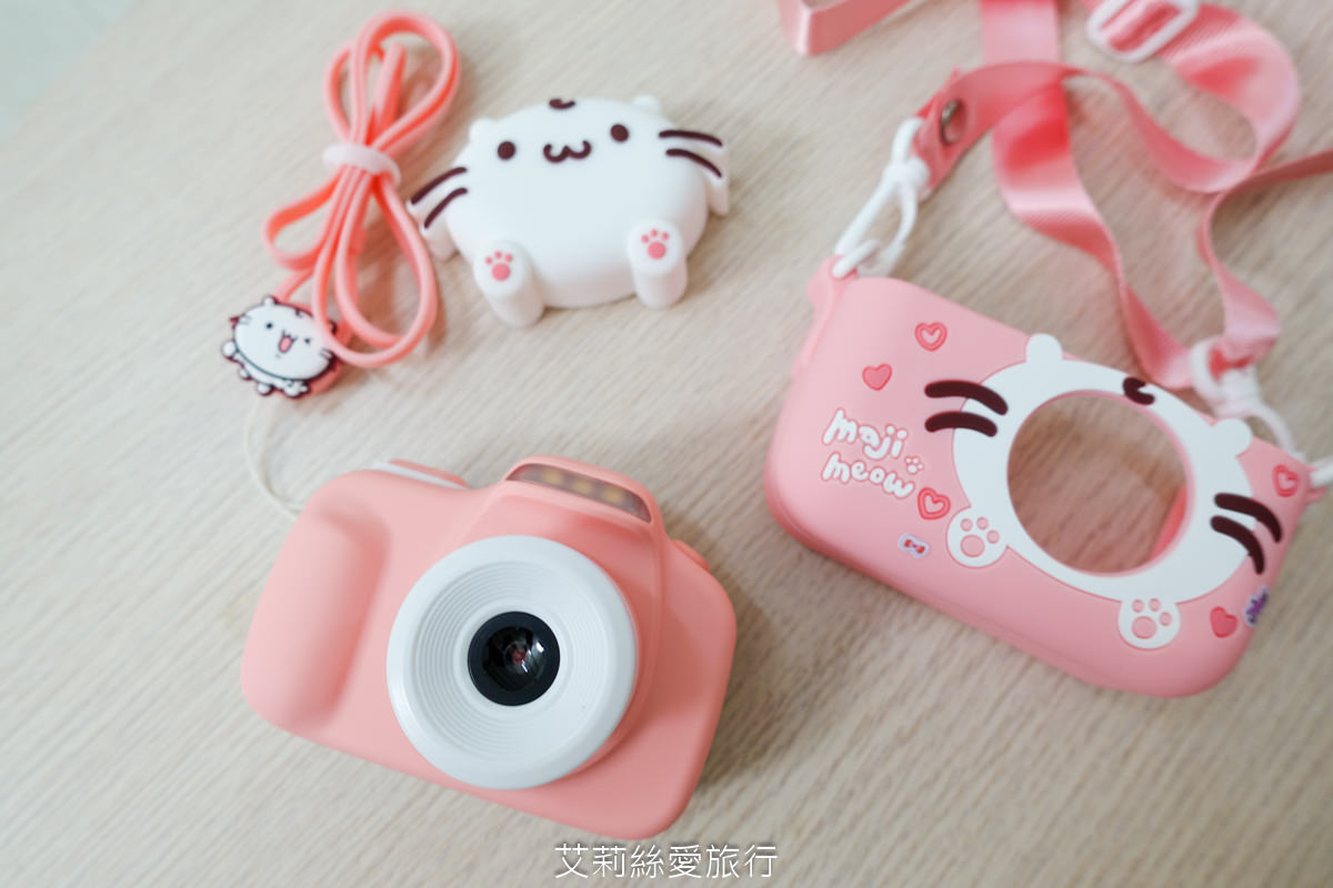 兒童禮物推薦 麻吉貓兒童相機 大螢幕4,000萬高畫質 前後雙鏡頭 可愛圖框 超萌麻吉貓正版授權