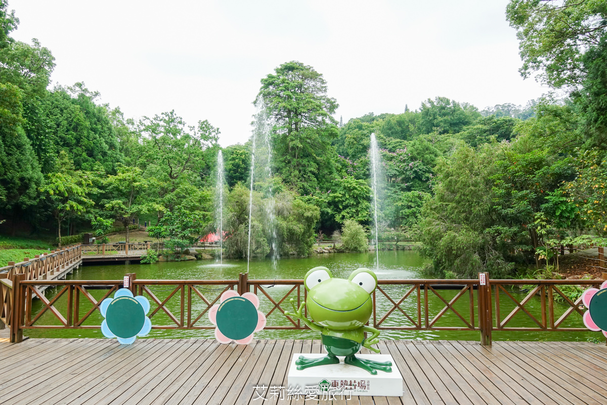 台中親子景點 東勢林場遊樂區 螢火蟲季來了！ 超放電體能訓練場刺激又好玩 幼童遊戲區 沙坑 彈跳床 溫泉泡腳池好放鬆！住宿環境乾淨又舒適 兩天一夜親子暑假旅遊