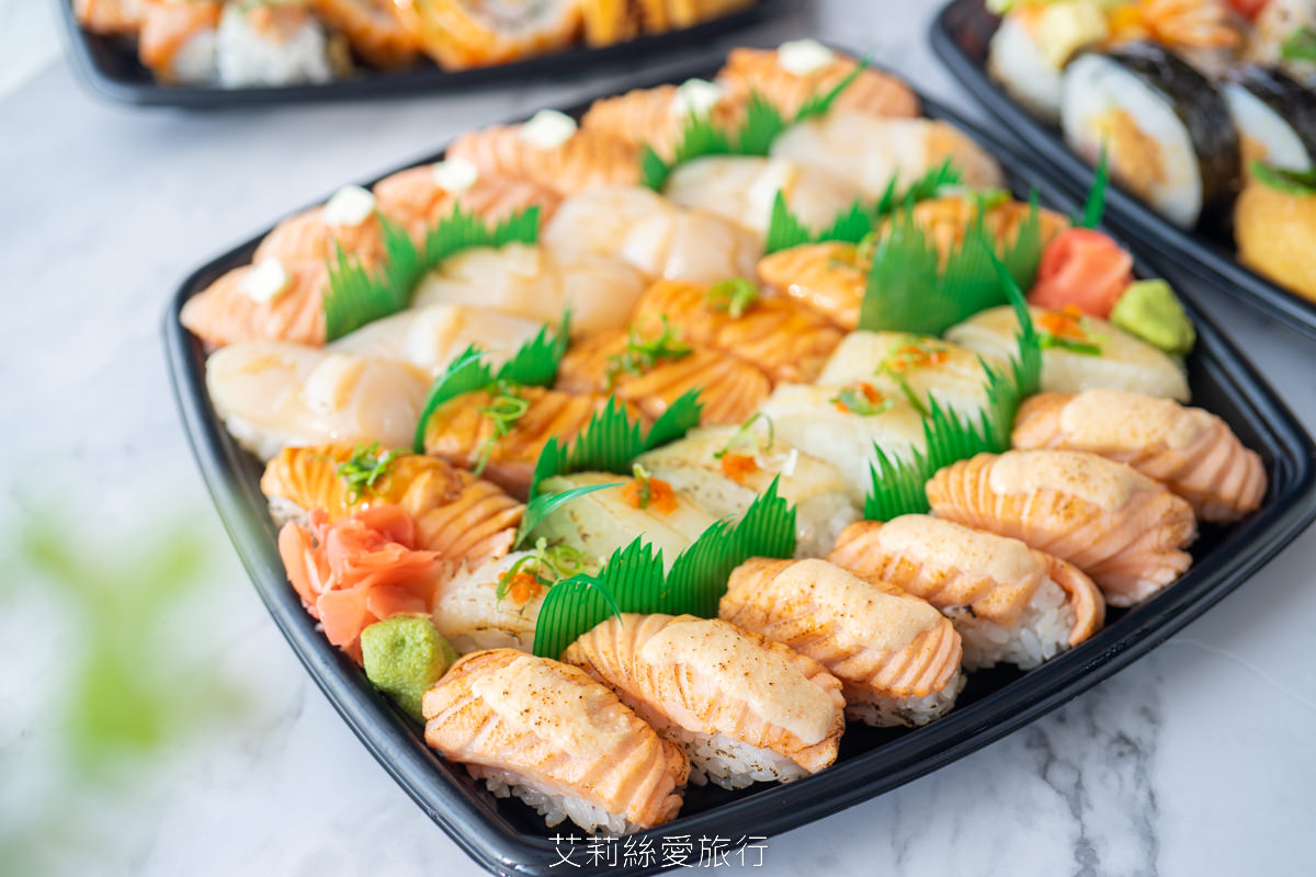 排隊排超長也要吃！台北必吃精緻日式料理 林居sushi日本料理 龍蝦沙拉手捲49元cp值爆表 限量供應豐盛刺身餐盒 生魚握壽司 小朋友最愛的花壽司 外帶外送動動手指不必排隊就能享用！