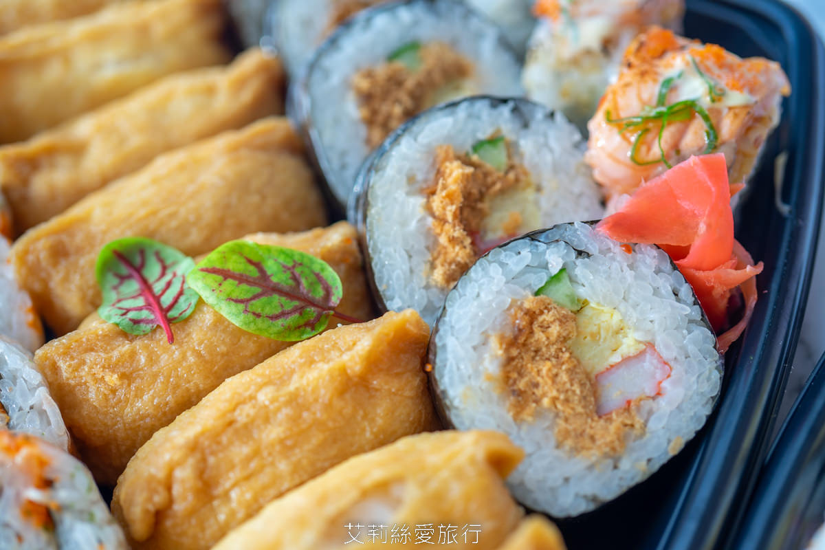 排隊排超長也要吃！台北必吃精緻日式料理 林居sushi日本料理 龍蝦沙拉手捲49元cp值爆表 限量供應豐盛刺身餐盒 生魚握壽司 小朋友最愛的花壽司 外帶外送動動手指不必排隊就能享用！