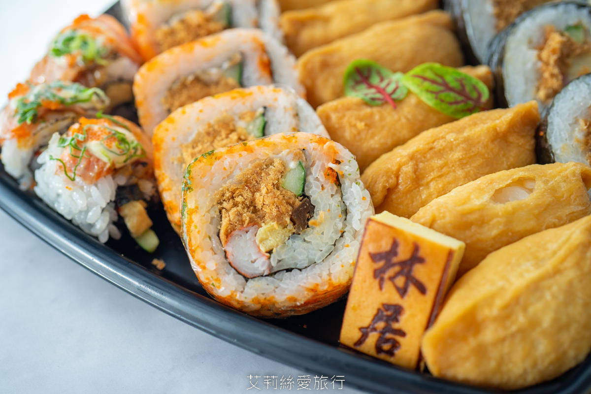 排隊排超長也要吃！台北必吃精緻日式料理 林居sushi日本料理 龍蝦沙拉手捲49元cp值爆表 限量供應豐盛刺身餐盒 生魚握壽司 小朋友最愛的花壽司 外帶外送動動手指不必排隊就能享用！