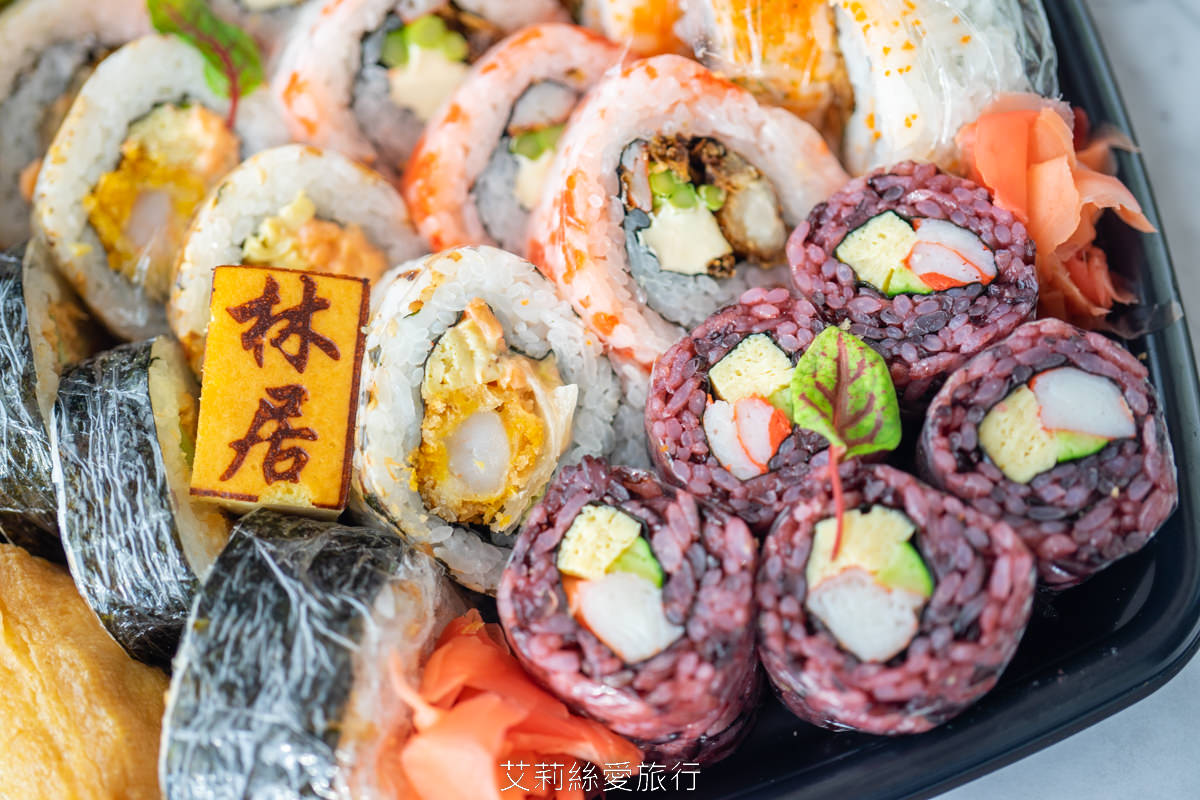 排隊排超長也要吃！台北必吃精緻日式料理 林居sushi日本料理 龍蝦沙拉手捲49元cp值爆表 限量供應豐盛刺身餐盒 生魚握壽司 小朋友最愛的花壽司 外帶外送動動手指不必排隊就能享用！