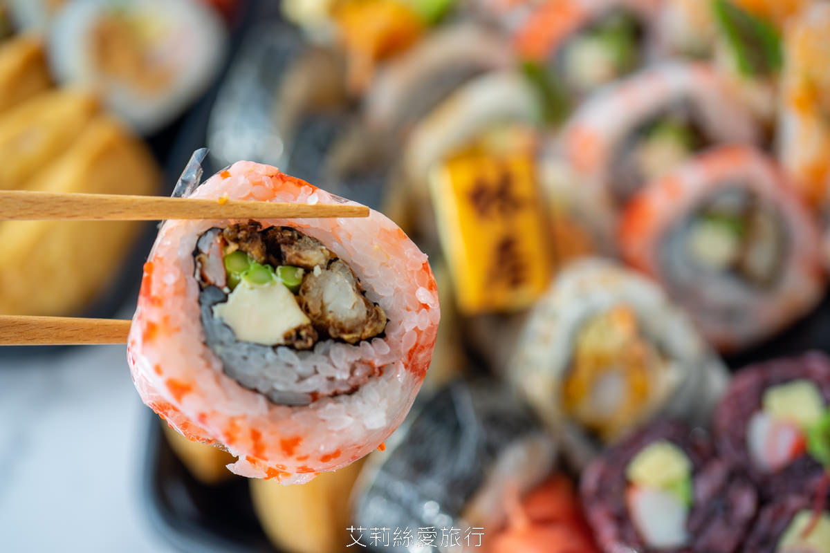 排隊排超長也要吃！台北必吃精緻日式料理 林居sushi日本料理 龍蝦沙拉手捲49元cp值爆表 限量供應豐盛刺身餐盒 生魚握壽司 小朋友最愛的花壽司 外帶外送動動手指不必排隊就能享用！