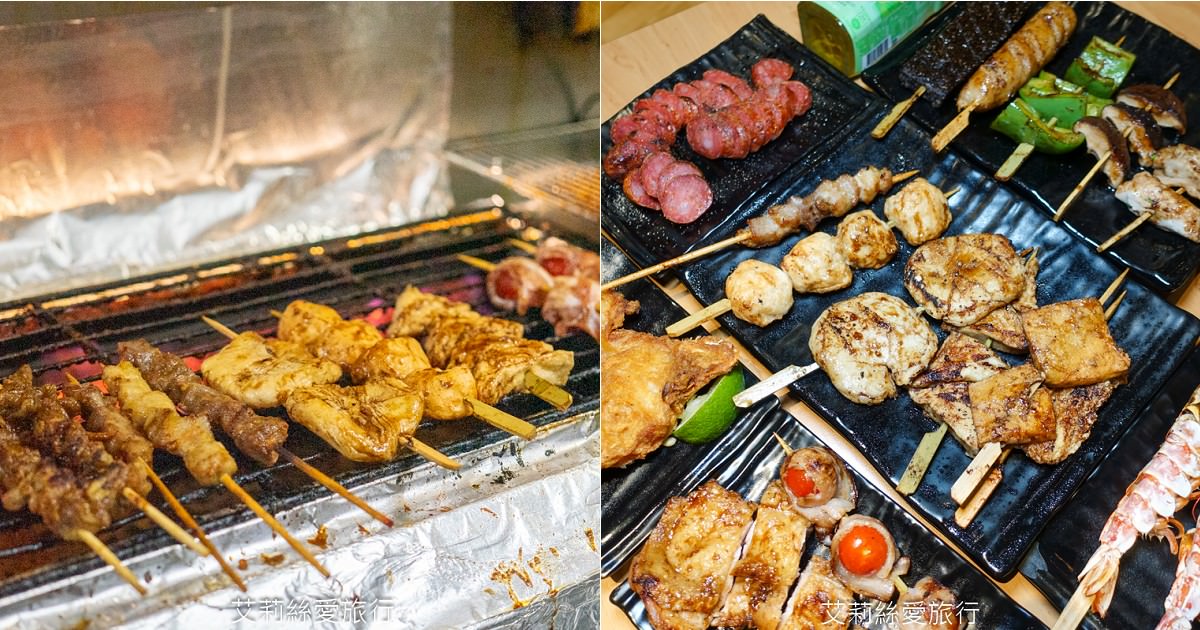 士林站必吃！ 柒息地串燒居酒屋 19元起平價串燒好吃燒烤 超級好吃的秘醬串燒 聚餐首選 捷運士林站