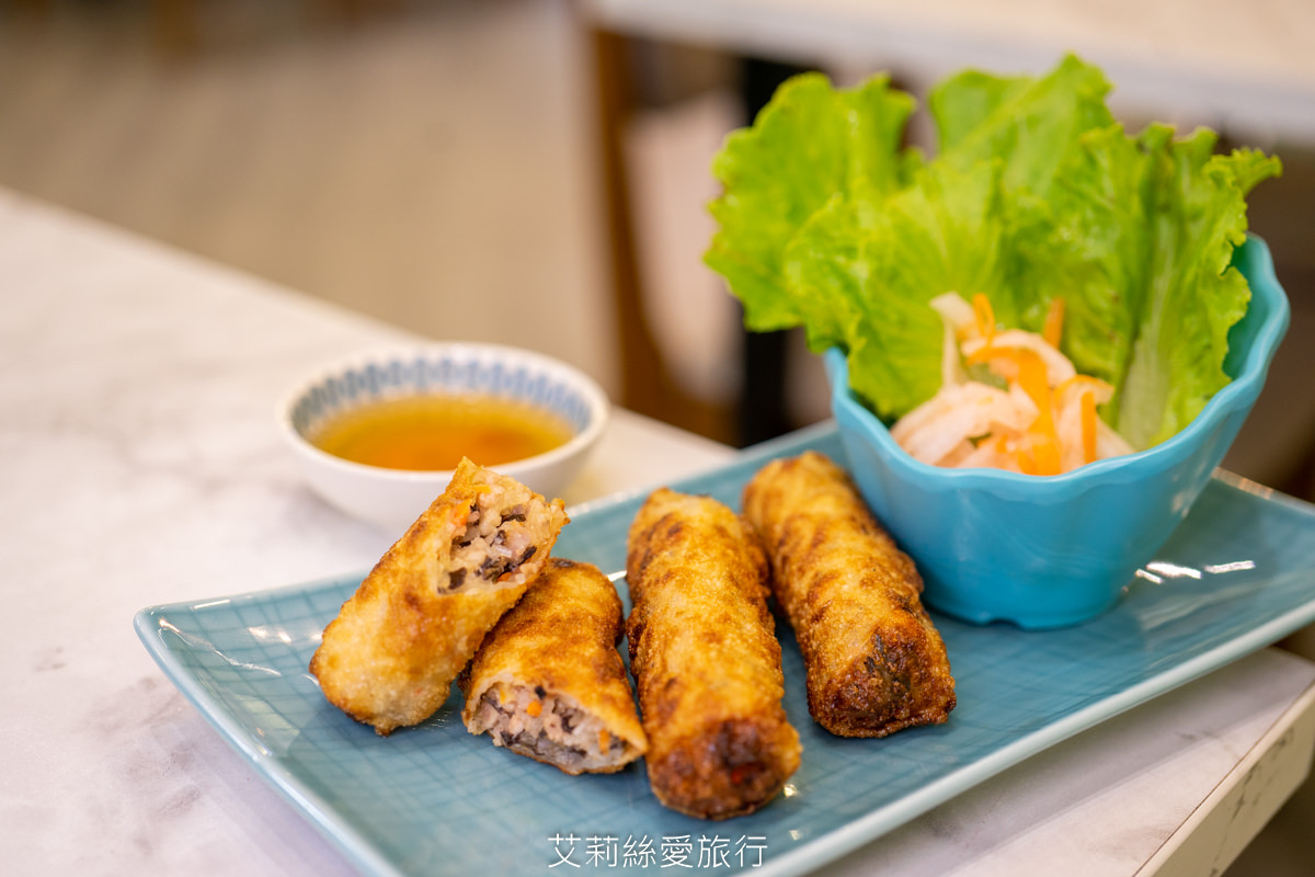 武氏明皇越式炸春捲營養均衡又有飽足感