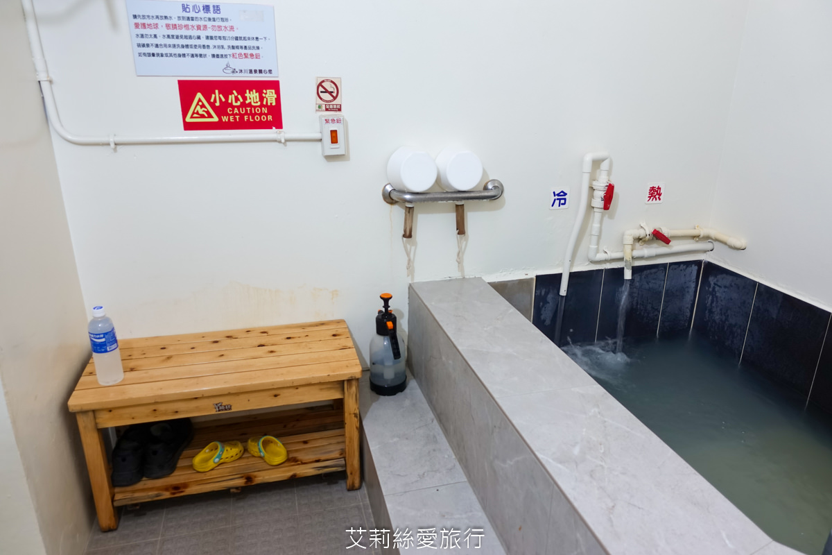 北部平價溫泉湯屋 沐川海㡳溫泉 雙人湯屋250元 家庭湯屋均價只要150元 沐川海㡳溫泉 金山萬里景點