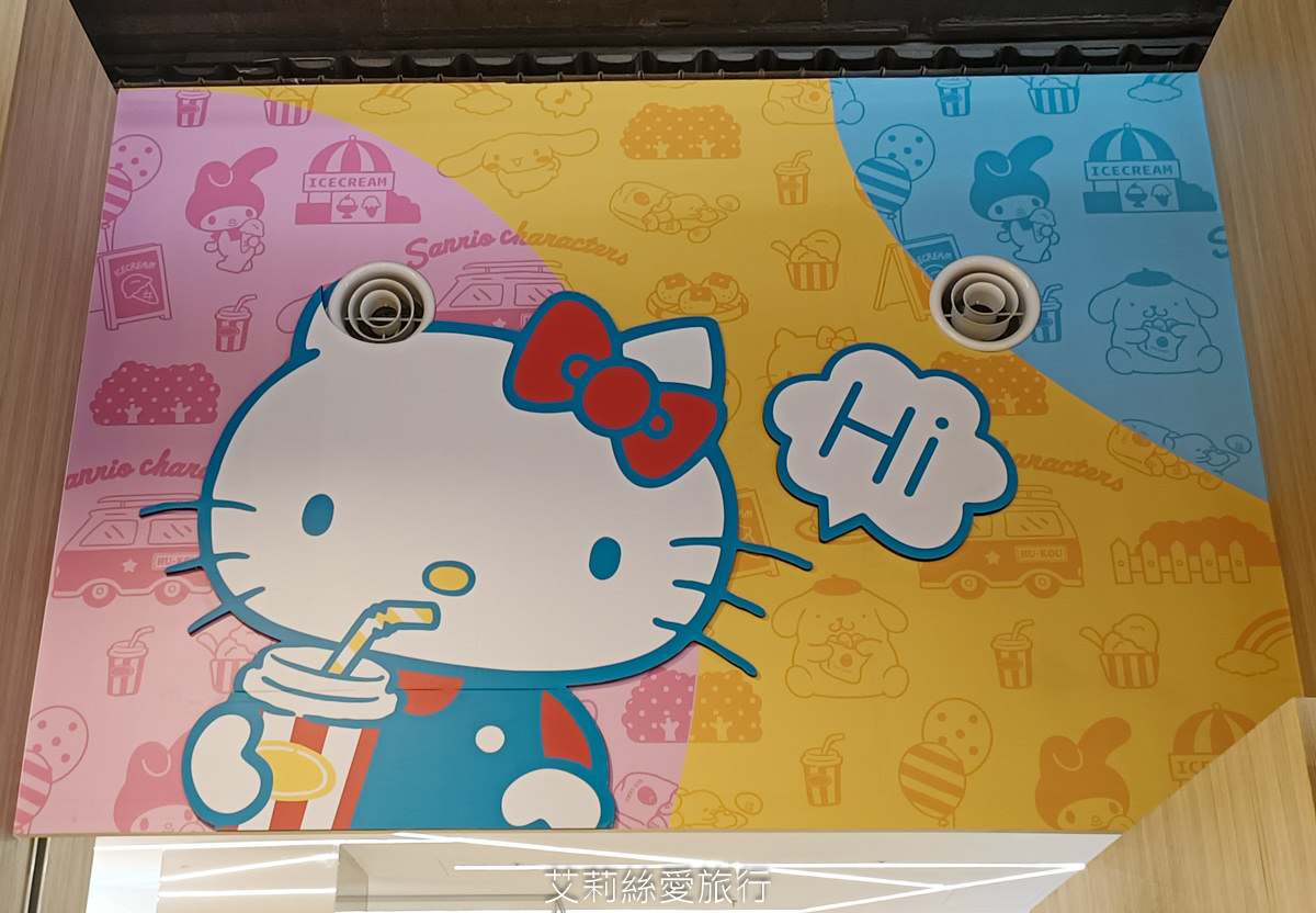 免費景點 Kitty 美樂蒂 蛋黃哥 三麗鷗主題樂園 新竹湖口服務區 (北上) 新竹親子景點 主題餐廳