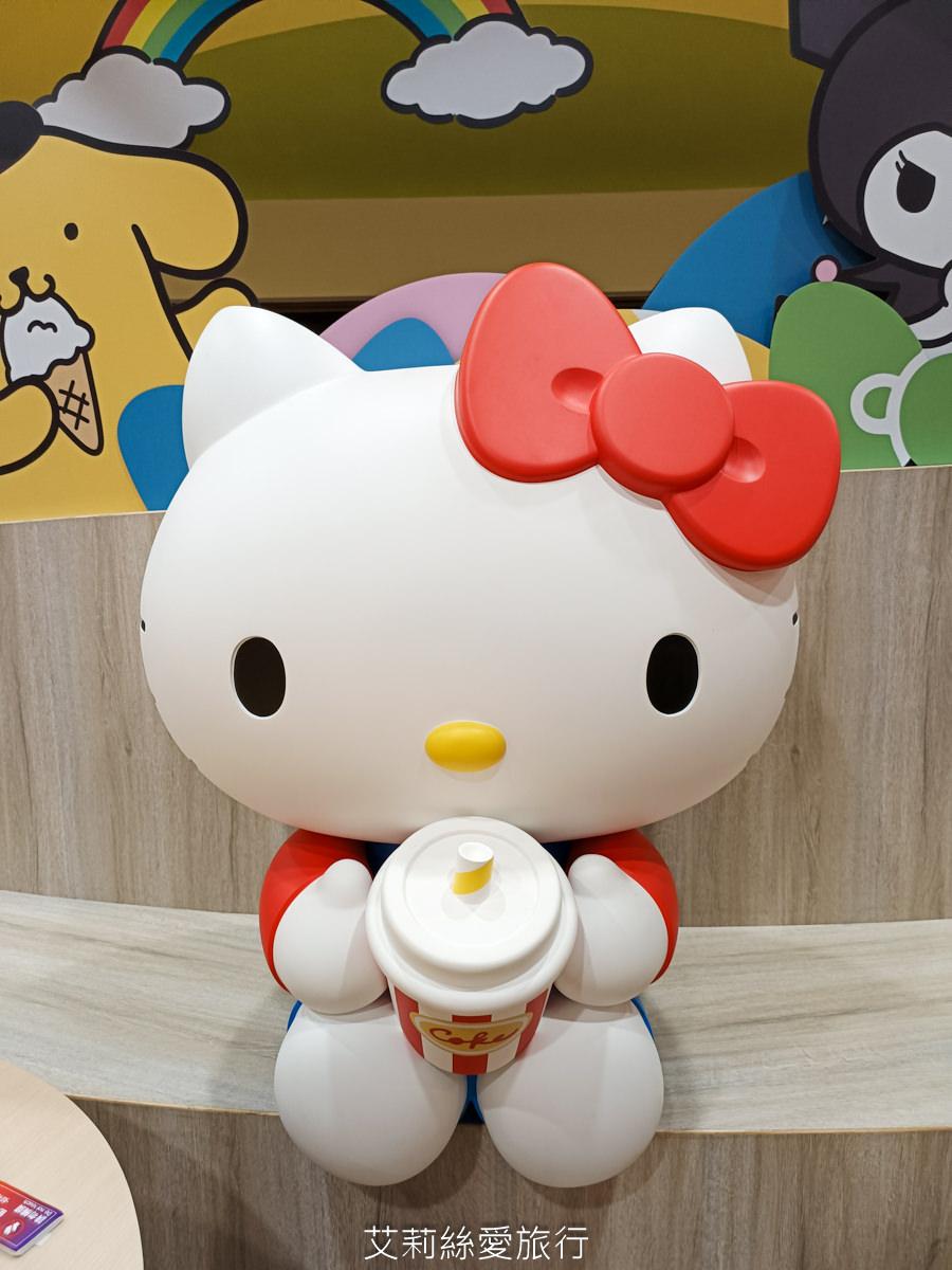 免費景點 Kitty 美樂蒂 蛋黃哥 三麗鷗主題樂園 新竹湖口服務區 (北上) 新竹親子景點 主題餐廳