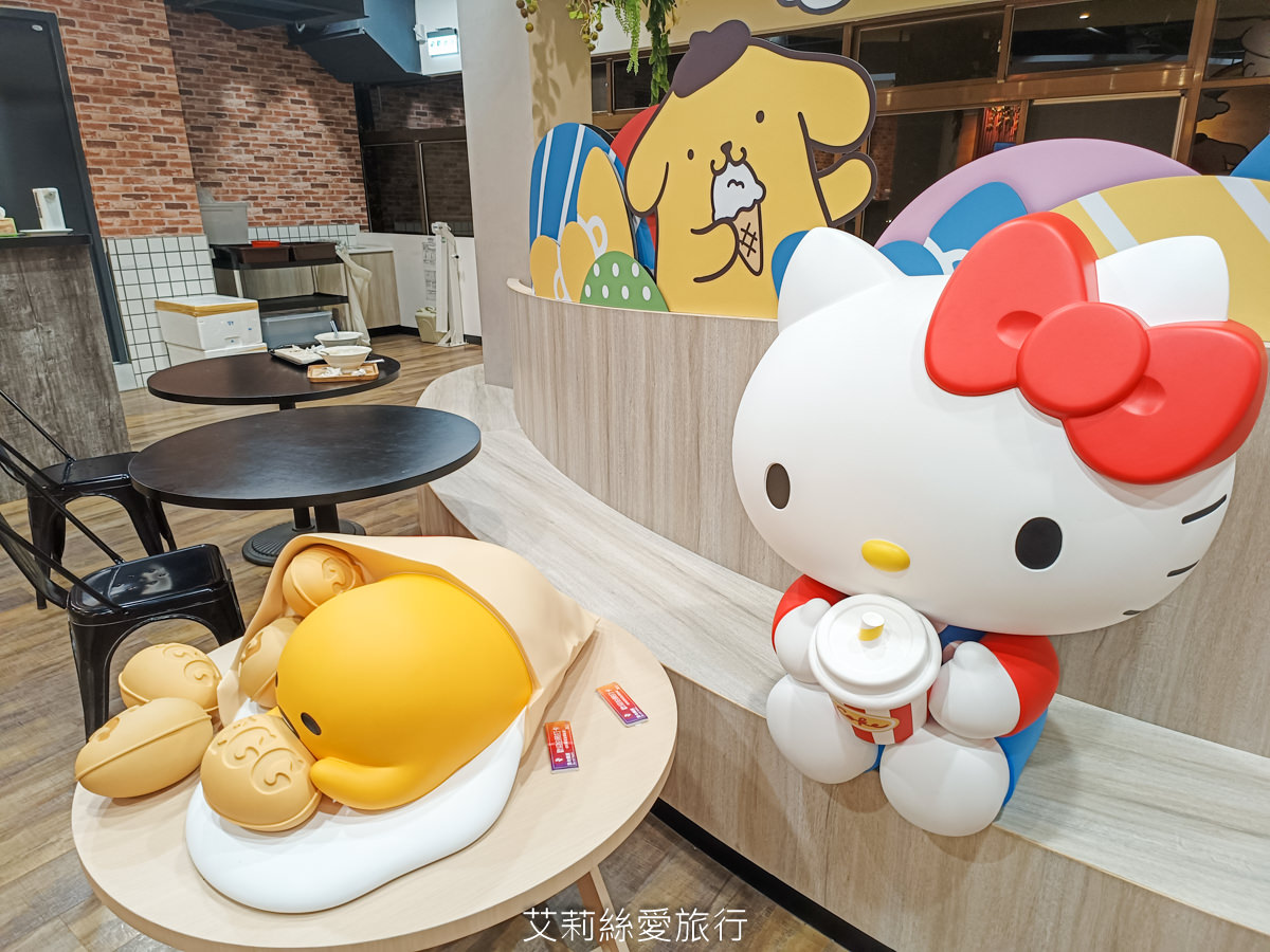 免費景點 Kitty 美樂蒂 蛋黃哥 三麗鷗主題樂園 新竹湖口服務區 (北上) 新竹親子景點 主題餐廳
