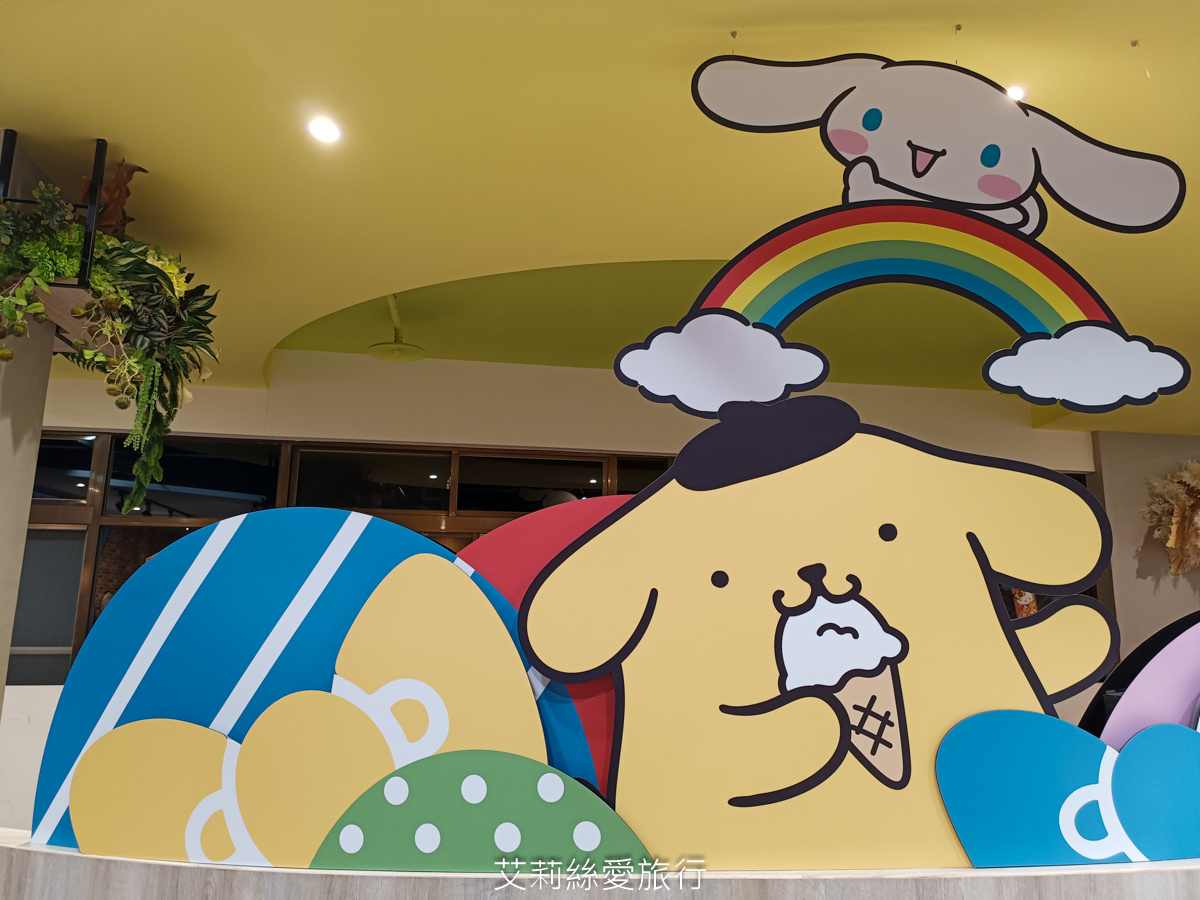 免費景點 Kitty 美樂蒂 蛋黃哥 三麗鷗主題樂園 新竹湖口服務區 (北上) 新竹親子景點 主題餐廳