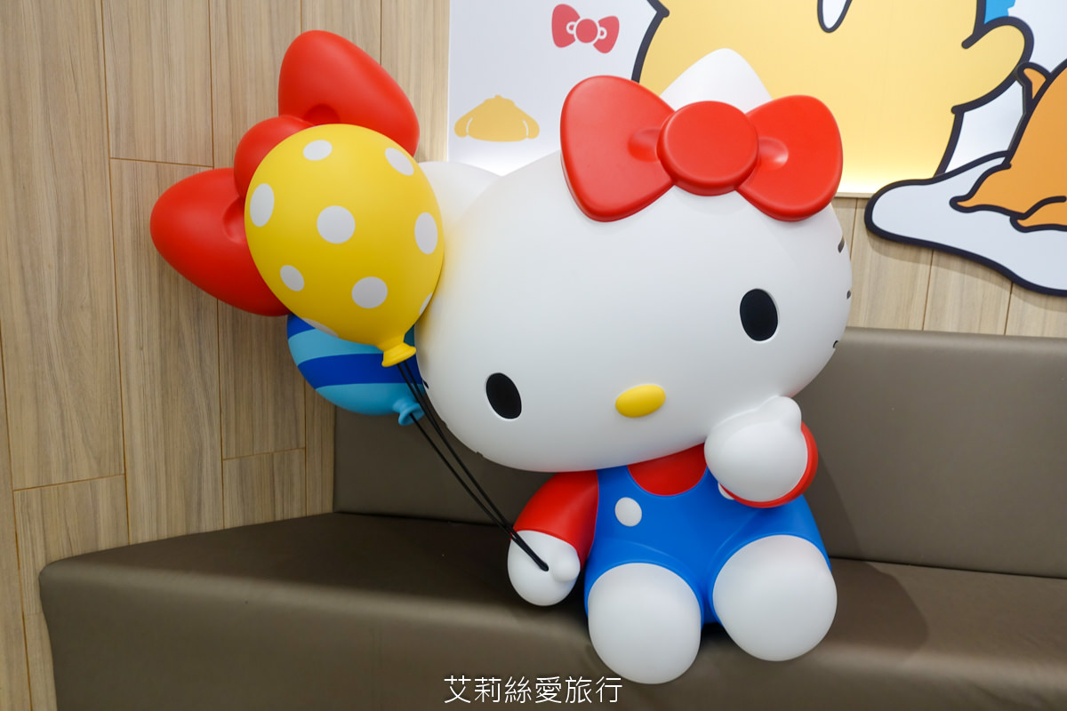 免費景點 Kitty 美樂蒂 布丁狗 三麗鷗主題樂園！新竹湖口服務區 (南下) 新竹親子景點 主題餐廳