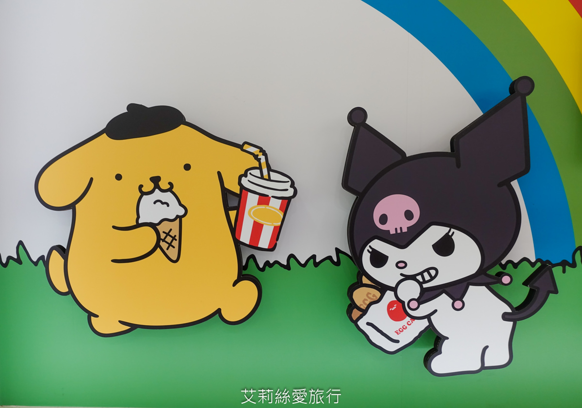 免費景點 Kitty 美樂蒂 布丁狗 三麗鷗主題樂園！新竹湖口服務區 (南下) 新竹親子景點 主題餐廳