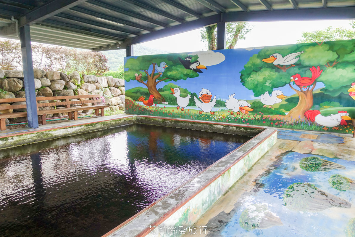 宜蘭礁溪室內景點 全台最美清水模五星級鴨舍 甲鳥園 親近小鴨、餵鴨餵魚、還有戲水池，可以玩diy吃甜點滷味！