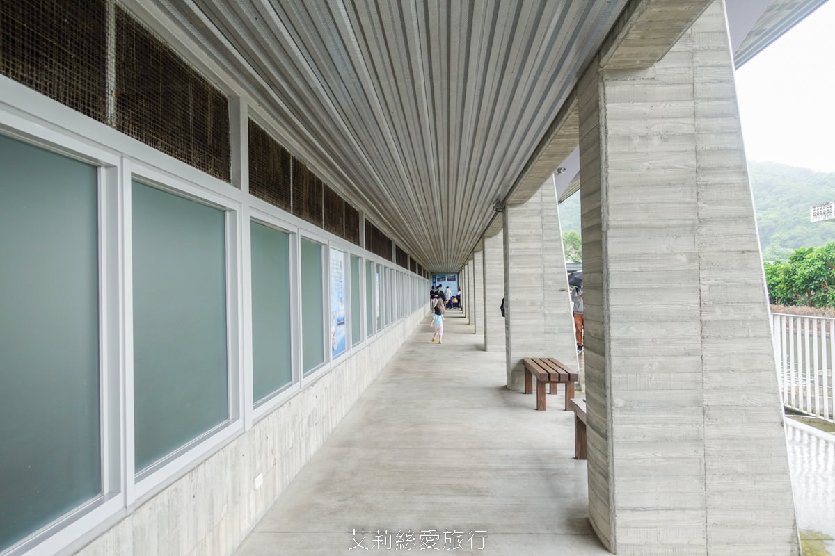 宜蘭礁溪室內景點 全台最美清水模五星級鴨舍 甲鳥園 親近小鴨、餵鴨餵魚、還有戲水池，可以玩diy吃甜點滷味！