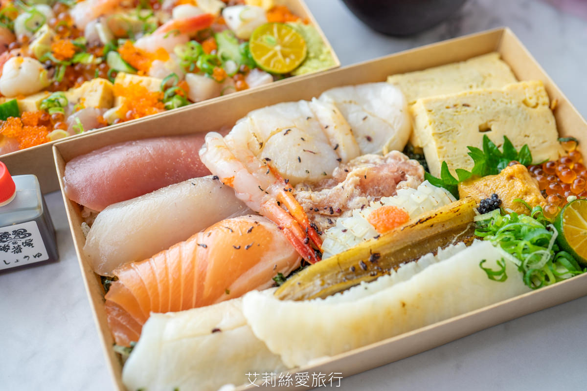 台北日式丼飯推薦 知名餐廳瞞著爹 新鮮美味外送到家 滿滿好料綜合海鮮丼、繽粉散壽司 高檔日式料理在家吃 慶祝聚會都合適