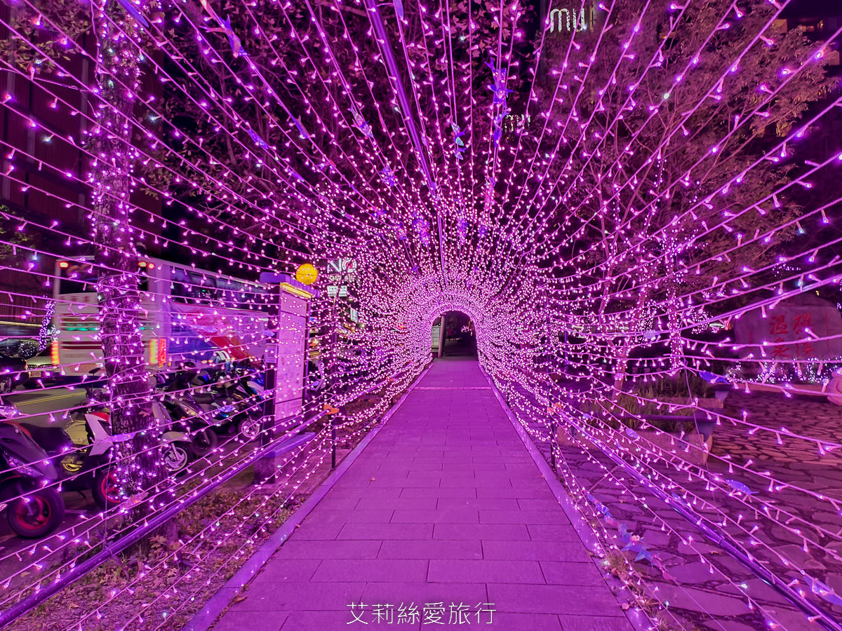 宜蘭新景點 礁溪必拍期間限定夢幻燈海 2022 礁溪溫泉燈花季 宛如海洋世界的「泡泡光廊」礁溪溫泉燈花季地點和點燈期間