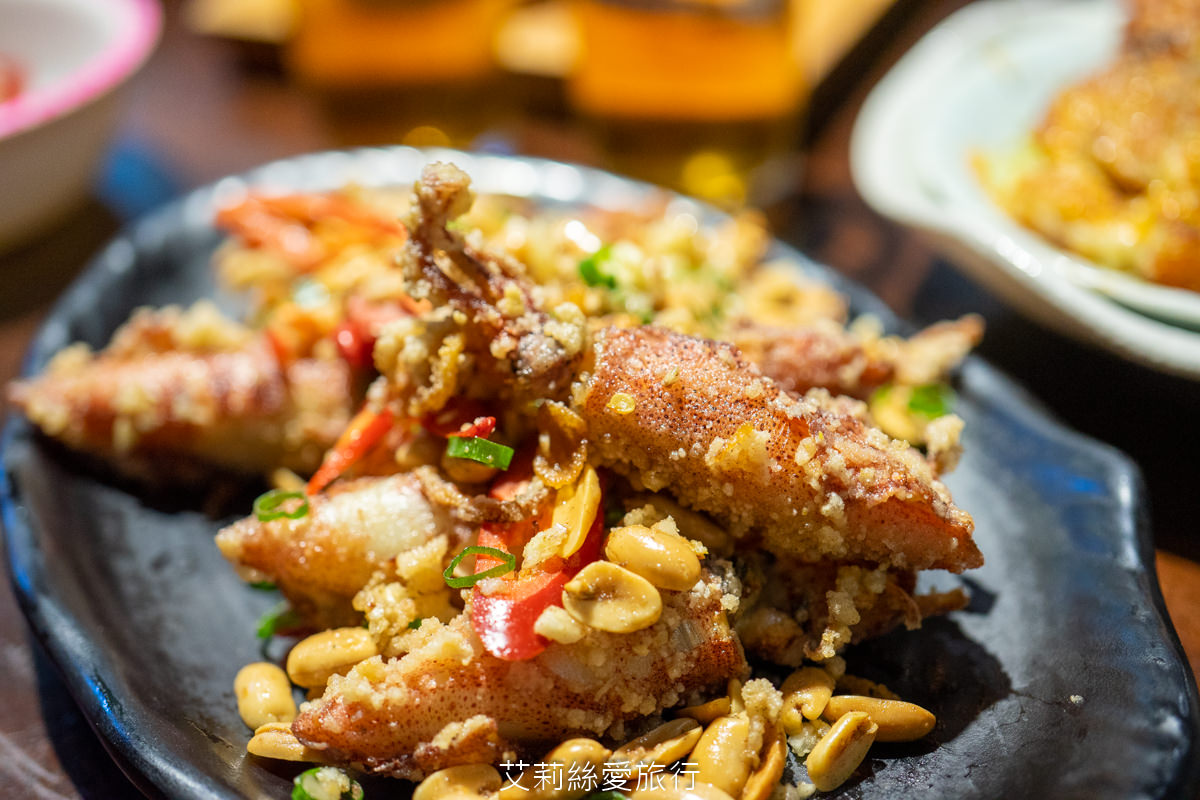 台北松山五分埔美食 茶壺蝦 cp值超高平價燒烤、台式熱炒、鮮甜海鮮 點鮮甜蝦子免費送精華蝦湯 松山站必吃