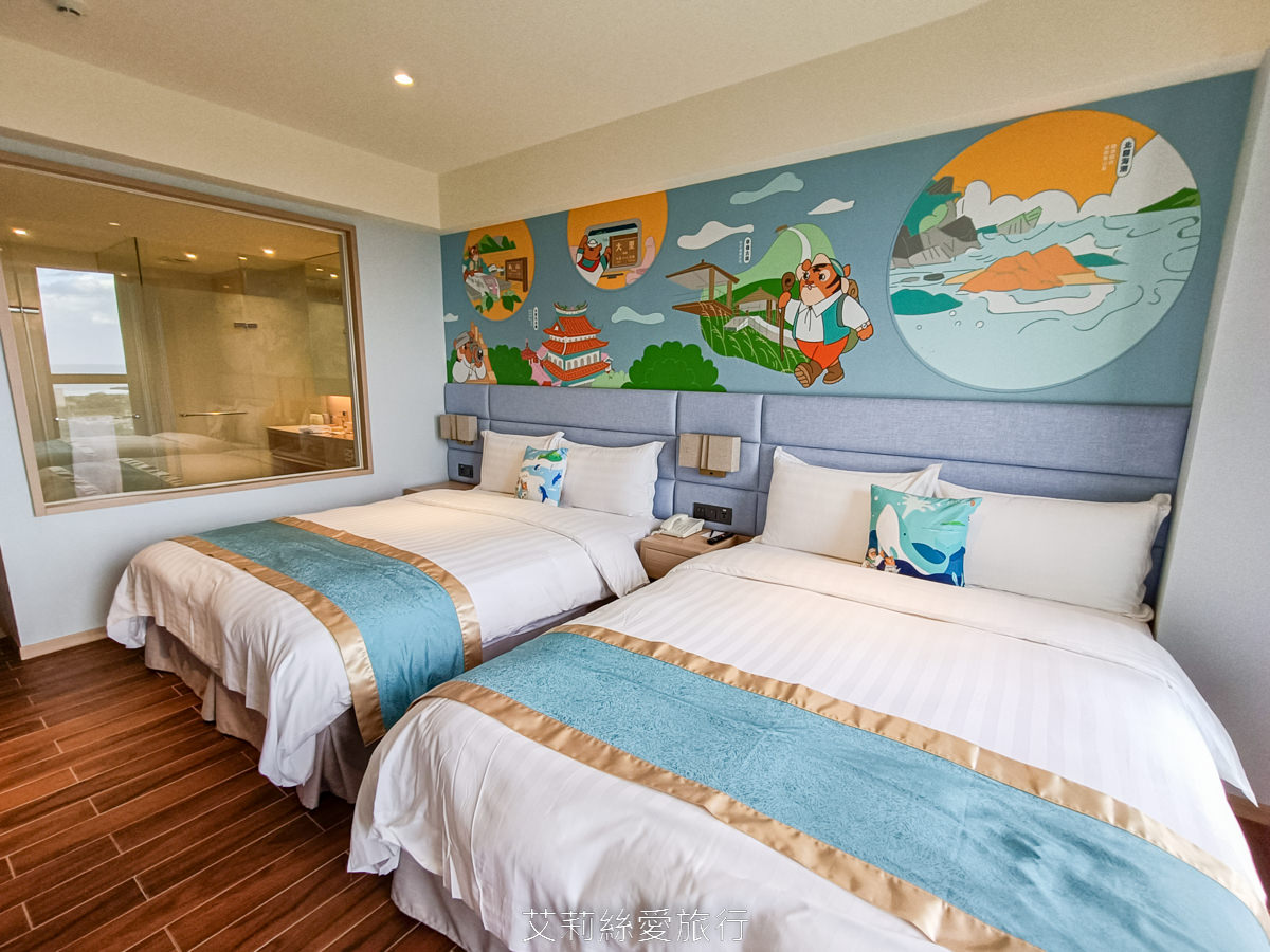宜蘭頭城烏石港住宿推薦！ 蘭陽烏石港海景酒店 夢幻親子遊戲區 欣賞無敵海景 一泊二食海鮮牛排脆皮烤鴨吃到飽、豐盛美味buffet早餐 真的好滿足！