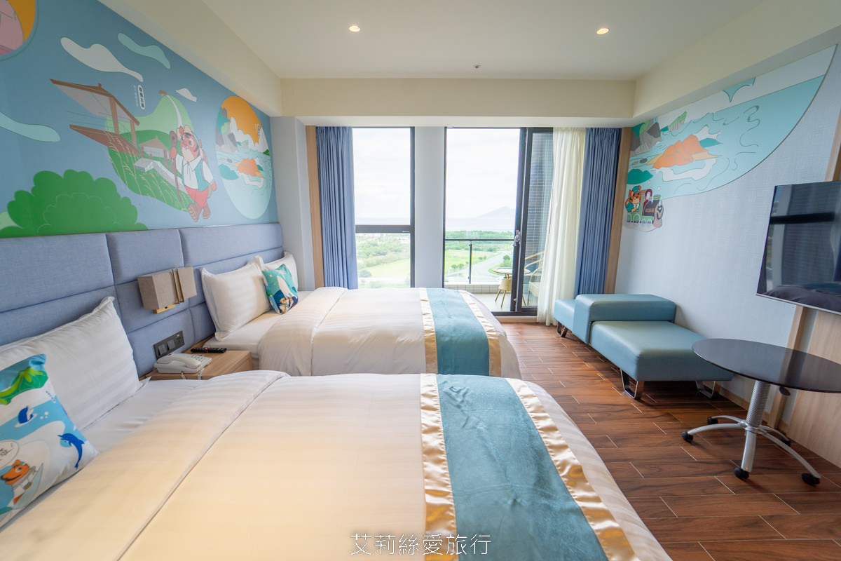 宜蘭頭城烏石港住宿推薦！ 蘭陽烏石港海景酒店 夢幻親子遊戲區 欣賞無敵海景 一泊二食海鮮牛排脆皮烤鴨吃到飽、豐盛美味buffet早餐 真的好滿足！