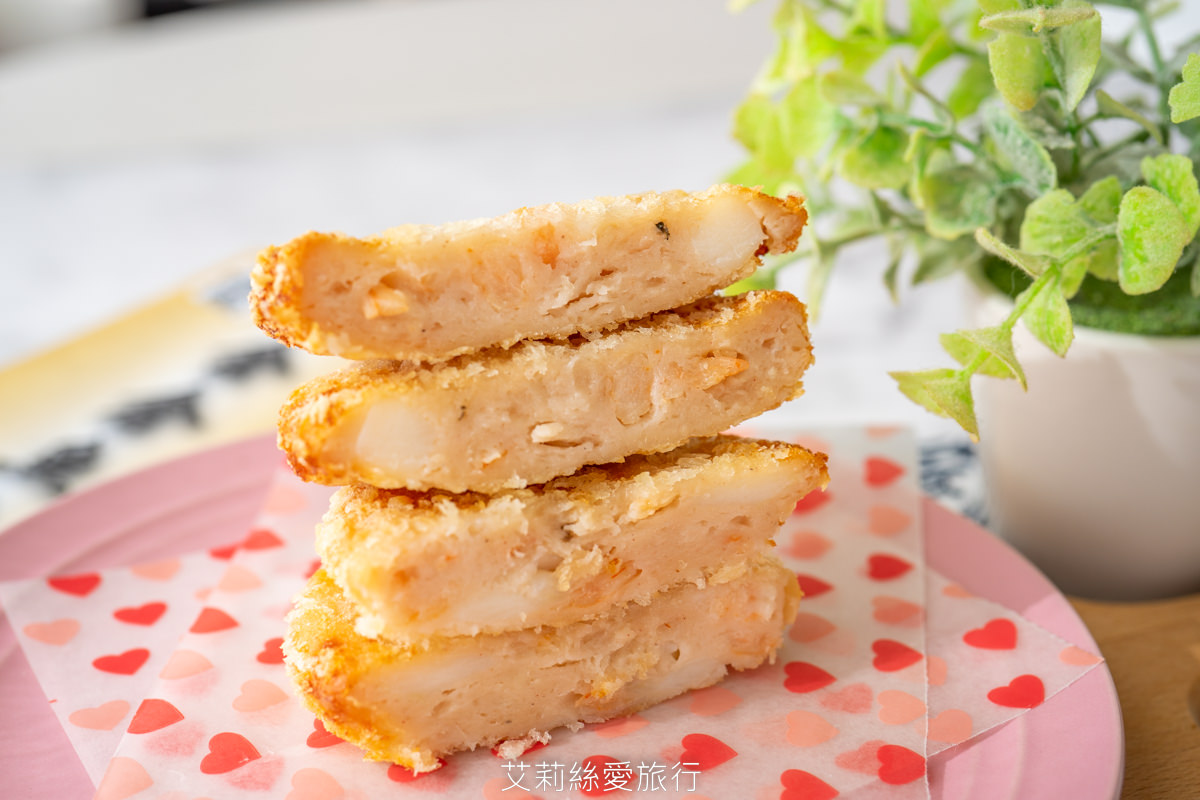 新鮮魚丸創意吃法 不只煮火鍋可涼拌、煎煮炒炸烤 真材實料新鮮食材看得到各種煮法都好吃 金倉食品 干貝花枝丸黃金海鮮餅