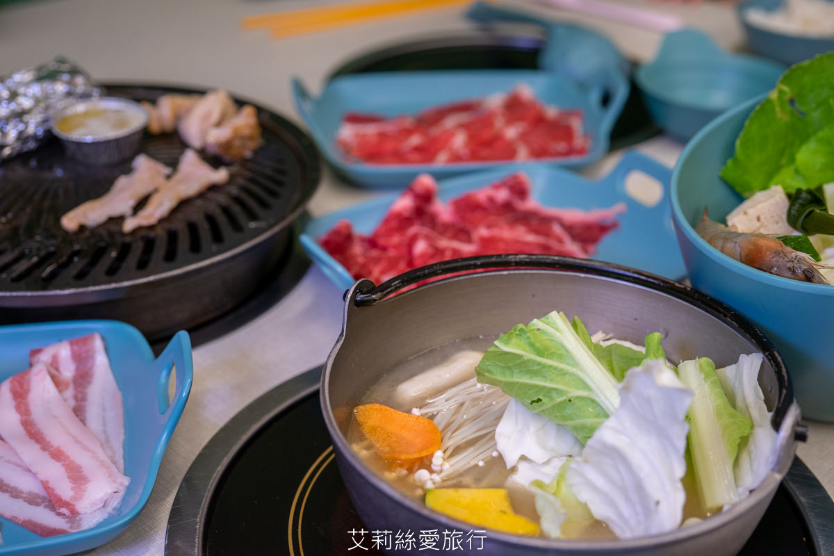 新莊輔大美食》平價火烤兩吃 饞饞燒肉鍋物 百元吃鍋 白飯飲料霜淇淋免費供應！