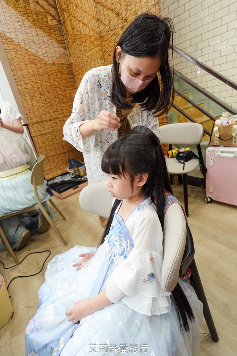 古風沉浸式漢服文化體驗 西江玥樓 小義子漢服 穿漢服 變妝髮 一秒穿越好好玩 新北板橋林家花園對面