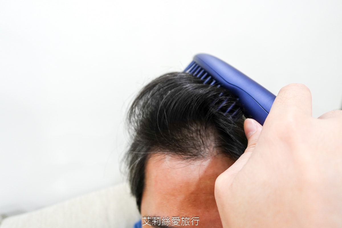 好物推薦！蓬鬆造型不求人！MUNICHI 沐尼黑溫感空氣熱風梳 65dB輕音量不擾人 梳子＆吹風機2in1 國際電壓出國也能用！