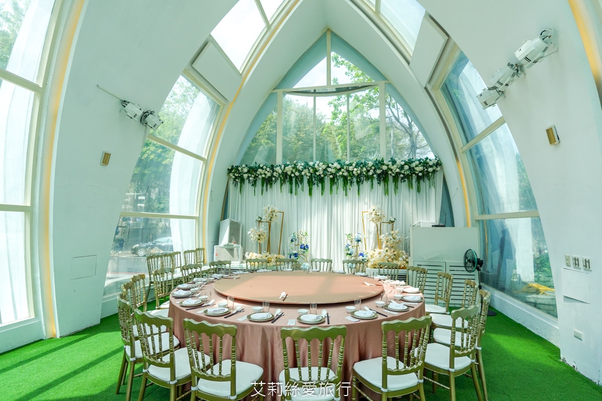 台北捷運 婚宴會館 星靓點花園飯店 $9999輕鬆成家 關島白色水晶教堂 捷運步行3分鐘