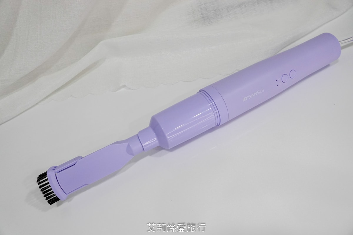 打掃好物推薦 SANSUI山水輕淨吸迷你無線吸塵器 無線手持舉高不費力 一機多用也是塵螨機、車上吸塵器 居家車用清潔都ok！