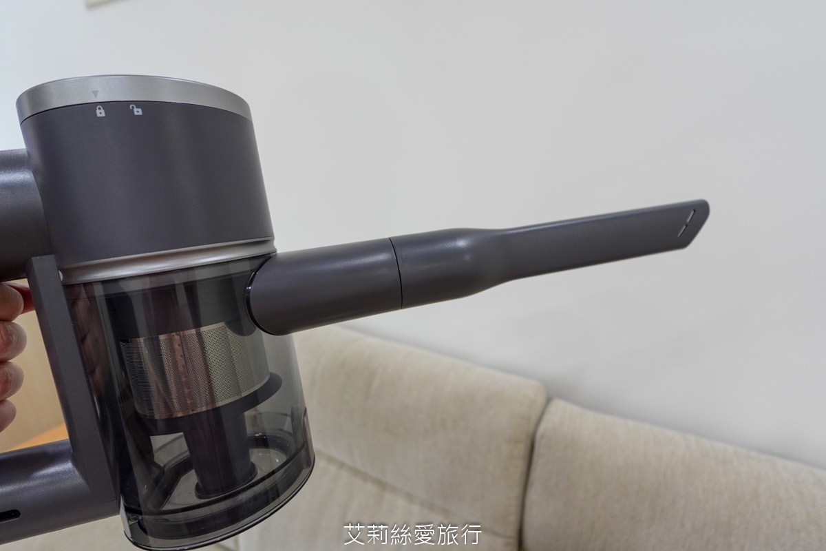 家電開箱無線吸塵器推薦！禾聯家電多功能輕巧無線吸塵器 護眼綠光顯塵好清潔 低音運轉小孩寵物都安心！