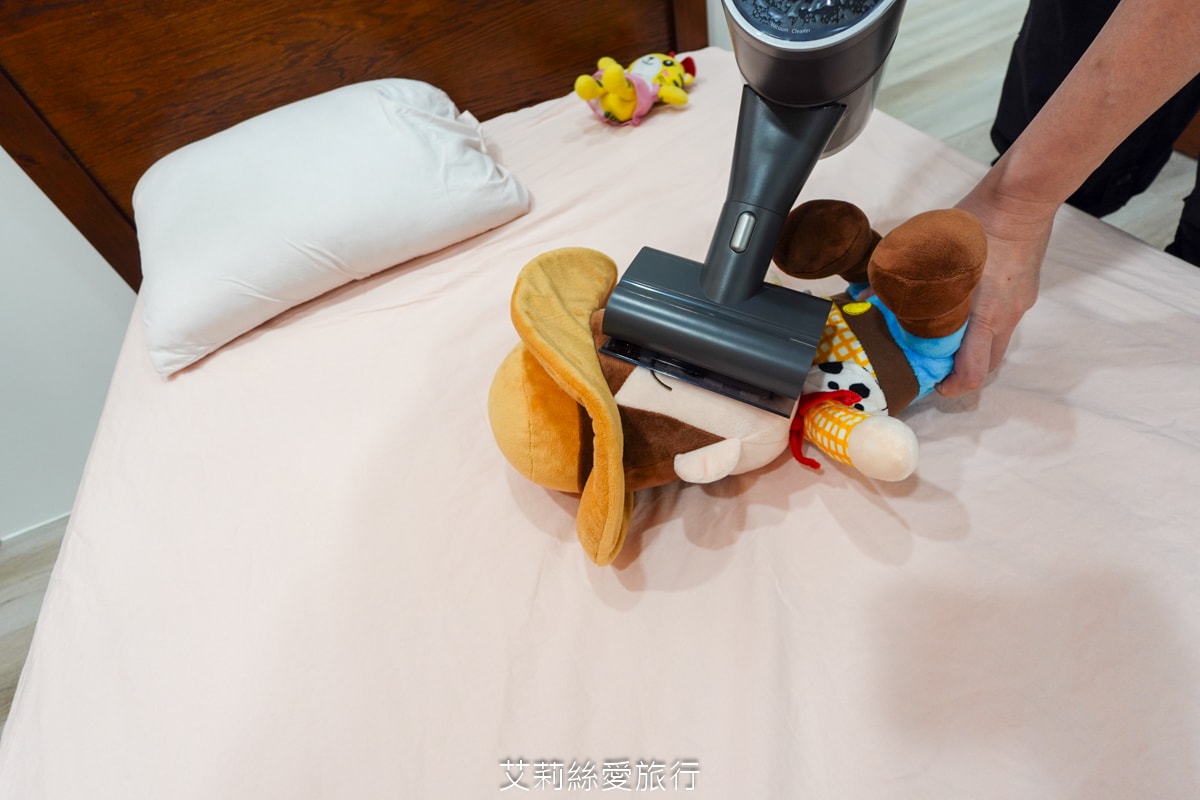 家電開箱無線吸塵器推薦！禾聯家電多功能輕巧無線吸塵器 護眼綠光顯塵好清潔 低音運轉小孩寵物都安心！