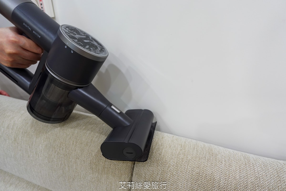 家電開箱無線吸塵器推薦！禾聯家電多功能輕巧無線吸塵器 護眼綠光顯塵好清潔 低音運轉小孩寵物都安心！