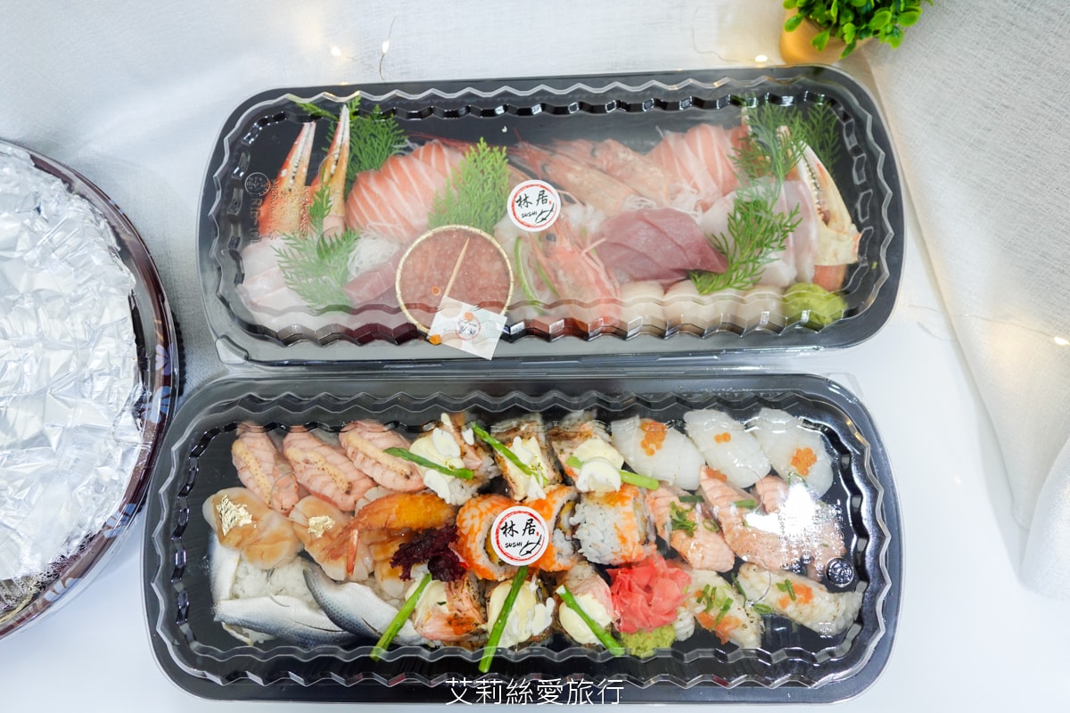 免出門在家品嚐頂級海鮮拼盤 林居日本料理 新春限定團圓盛宴年菜 極上刺身 現烤海鮮組合 松葉蟹鉗 生食鮮干貝 鮮甜鮭魚卵 宅配到府