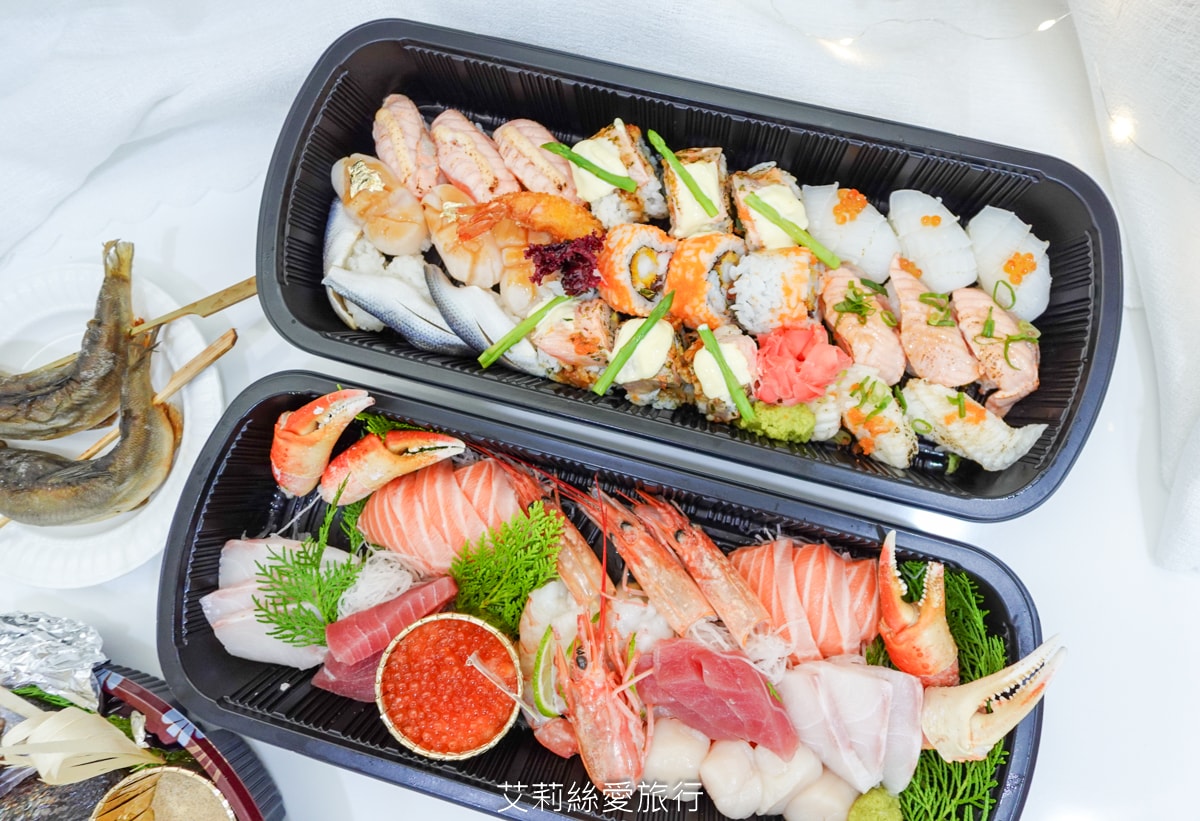 免出門在家品嚐頂級海鮮拼盤 林居日本料理 新春限定團圓盛宴年菜 極上刺身 現烤海鮮組合 松葉蟹鉗 生食鮮干貝 鮮甜鮭魚卵 宅配到府