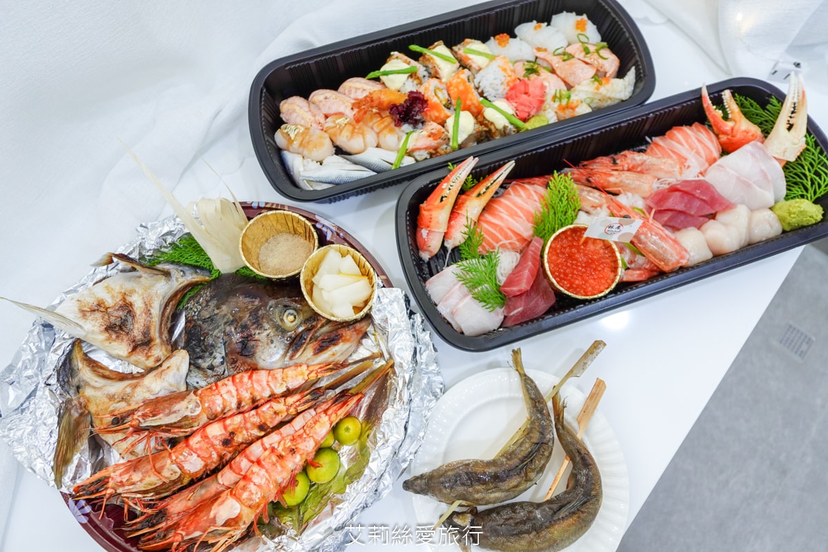 免出門在家品嚐頂級海鮮拼盤 林居日本料理 新春限定團圓盛宴年菜 極上刺身 現烤海鮮組合 松葉蟹鉗 生食鮮干貝 鮮甜鮭魚卵 宅配到府