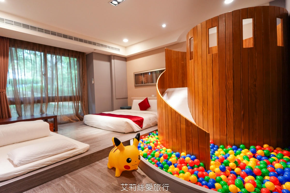 苗栗親子住宿 自然風情景觀餐廳渡假民宿 2025最新溜滑梯親子房型 ! - 第1張圖 苗栗親子住宿 自然風情景觀餐廳渡假民宿 2025最新溜滑梯親子房型 !