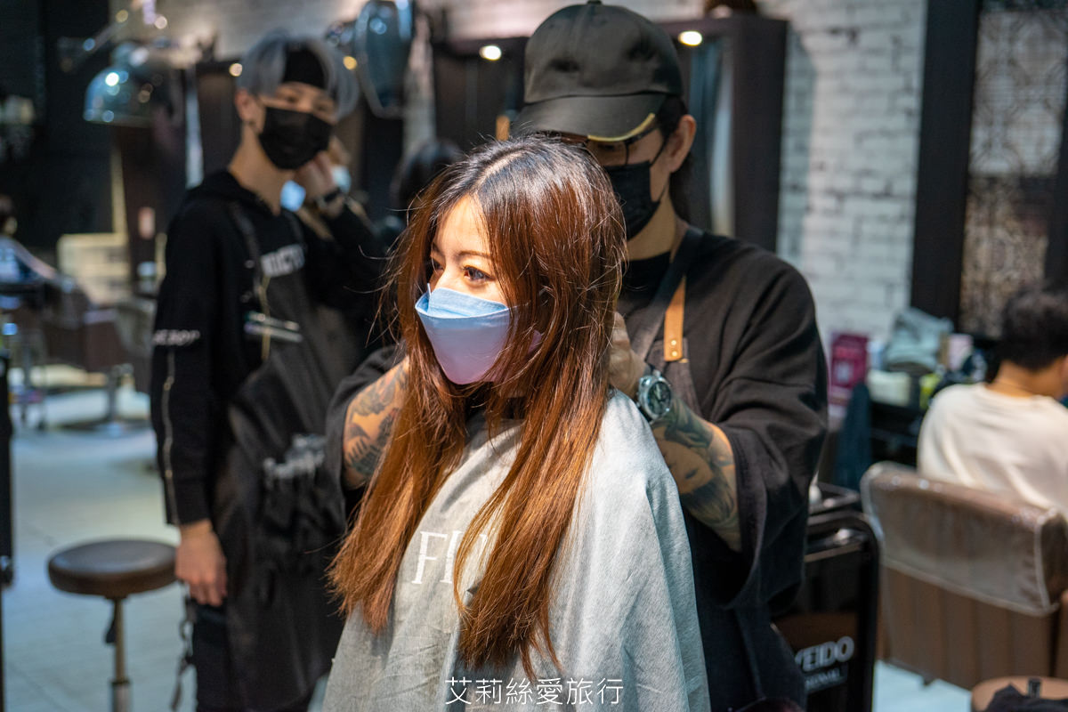 台北染髮推薦 網路高人氣髮廊 FIN Hair Salon 中山區剪燙染 近捷運中山站