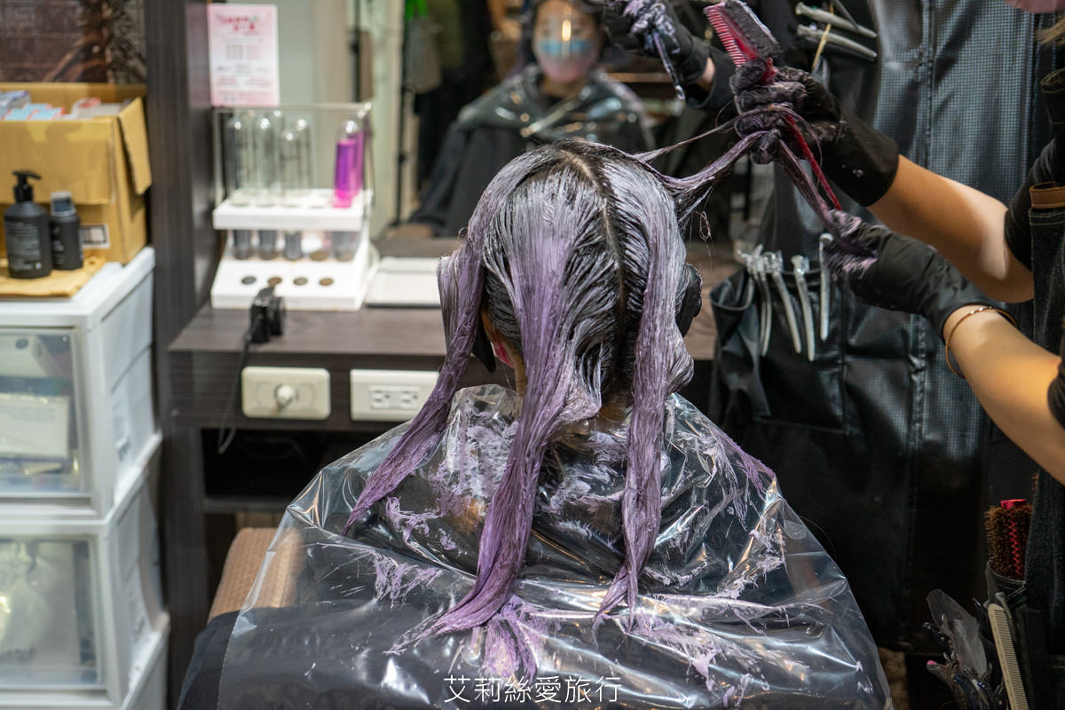 台北染髮推薦 網路高人氣髮廊 FIN Hair Salon 中山區剪燙染 近捷運中山站