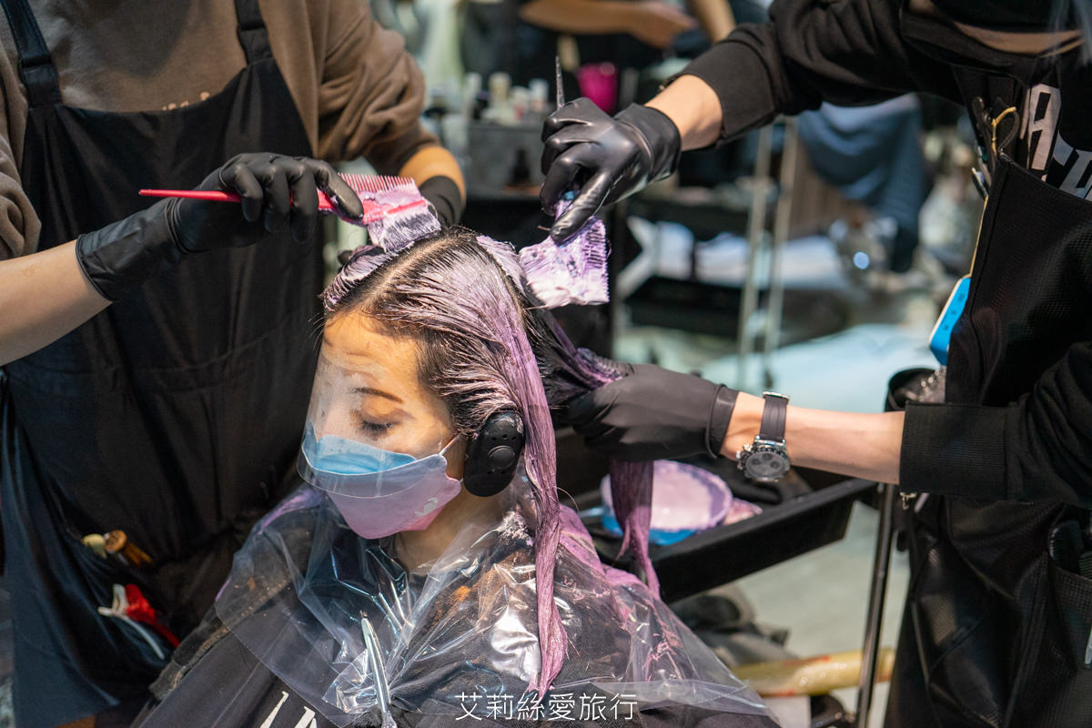 台北染髮推薦 網路高人氣髮廊 FIN Hair Salon 中山區剪燙染 近捷運中山站