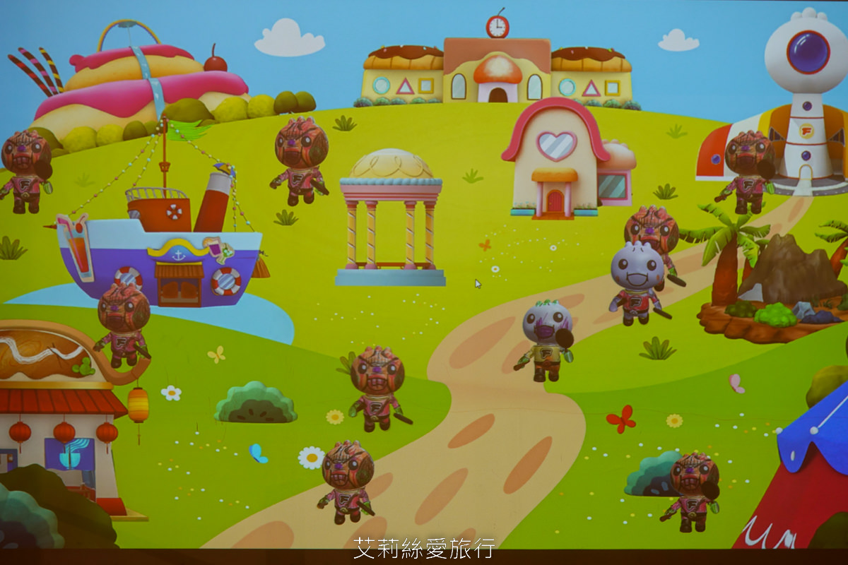 新北免費展覽 FOOD超人尋找金鑰大作戰 互動玩遊戲 和可愛公仔拍照 買週邊商品 板橋府中15 捷運府中站