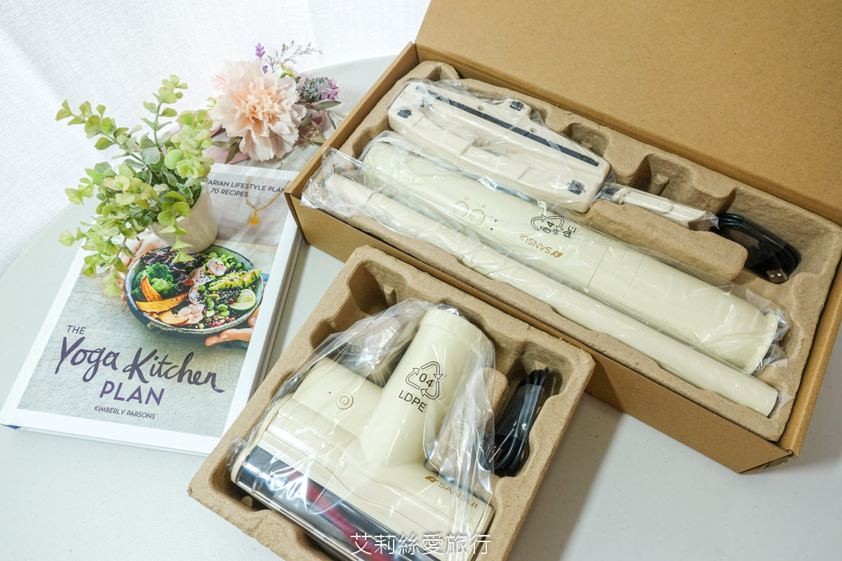 好物推薦 SANSUI山水輕淨吸迷你無線吸塵器 一機多用途無線手持好輕巧 還能變身塵螨機、居家車用清潔都ok！