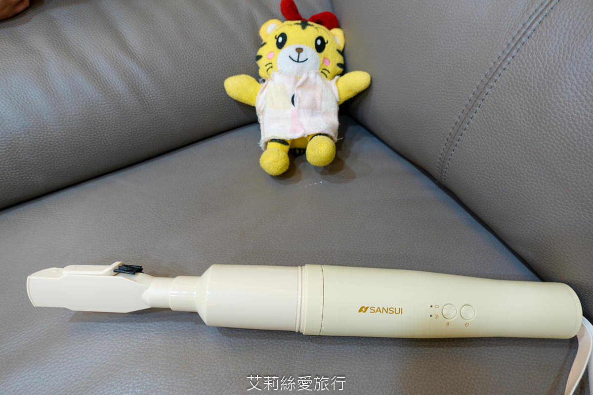 好物推薦 SANSUI山水輕淨吸迷你無線吸塵器 一機多用途無線手持好輕巧 還能變身塵螨機、居家車用清潔都ok！