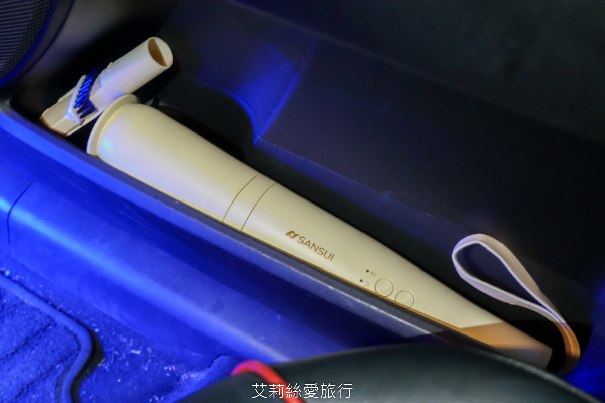 好物推薦 SANSUI山水輕淨吸迷你無線吸塵器 一機多用途無線手持好輕巧 還能變身塵螨機、居家車用清潔都ok！