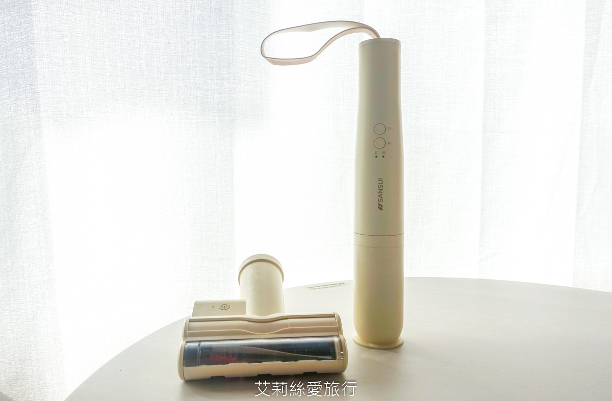 好物推薦 SANSUI山水輕淨吸迷你無線吸塵器 一機多用途無線手持好輕巧 還能變身塵螨機、居家車用清潔都ok！