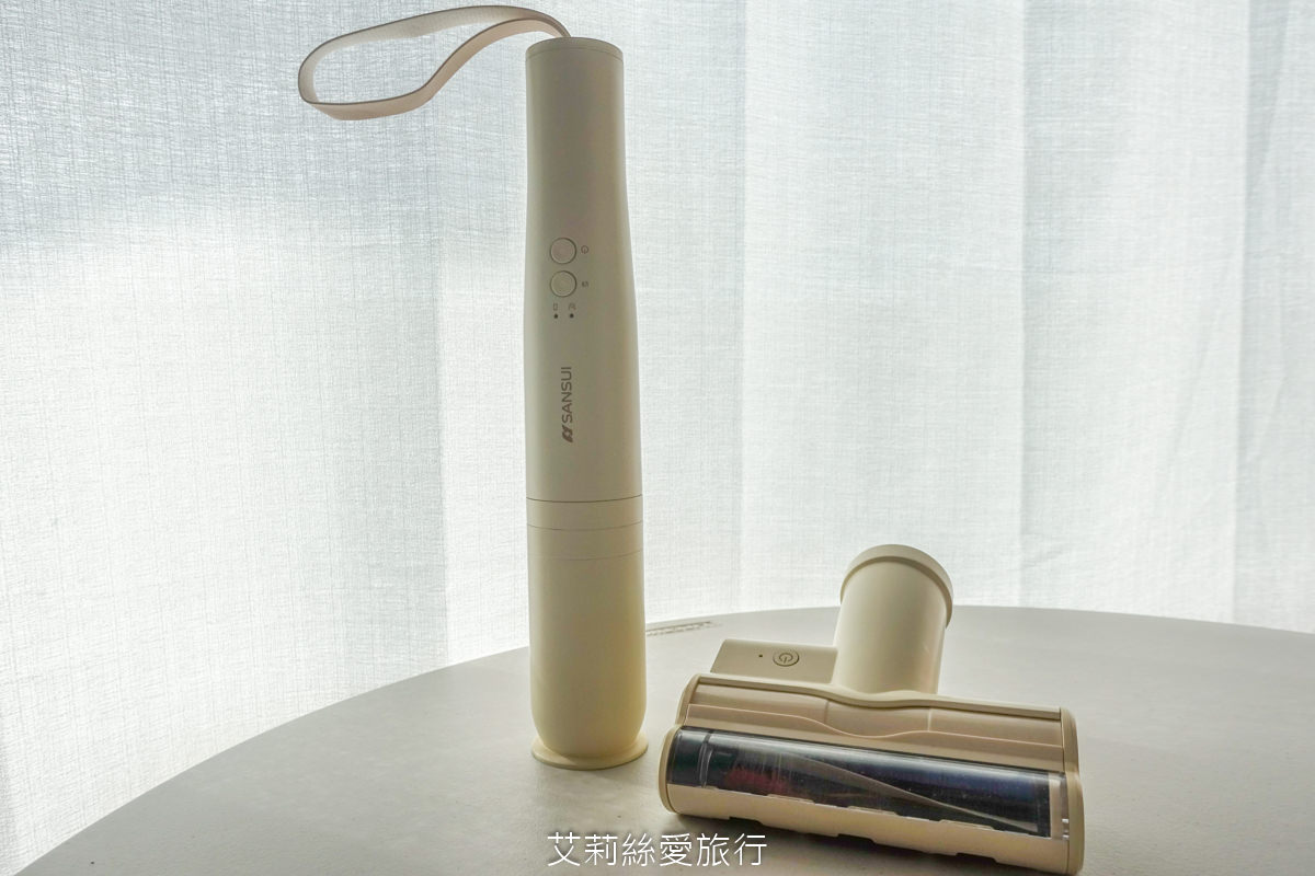 好物推薦 SANSUI山水輕淨吸迷你無線吸塵器 一機多用途無線手持好輕巧 還能變身塵螨機、居家車用清潔都ok！